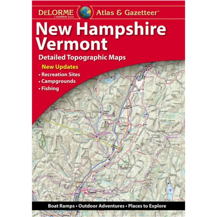 DeLorme New Hampshire & Vermont Atlas & Gazetteer 1 DeLorme New Hampshire & Vermont Atlas & Gazetteer