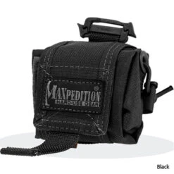 Maxpedition Mini Rollypoly Folding Dump Pouch 7 Maxpedition Mini Rollypoly Folding Dump Pouch -CampMate Shop 0207B blktxt