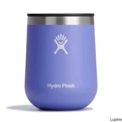 Hydro Flask 10 Oz. Ceramic Insulated Wine Tumbler W/ Closeable Press-In Lid -CampMate Shop 10oz Ceramic Ins Wine Tumbler w Press In Lid Lupine