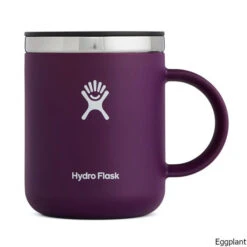 Hydro Flask 12 Oz. Insulated Coffee Mug -CampMate Shop 12oz Ins Coffee Mug Eggplant