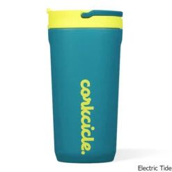 Corkcicle 12 Oz. Kids Cup W/ Lid & Straw -CampMate Shop 12oz Kids Cup w Lid Straw Electric