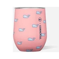 Corkcicle Vineyard Vines 12 Oz. Insulated Stemless Glass