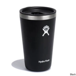Hydro Flask 16 Oz. All Around Tumbler W/ Closeable Press-In Lid 9 Hydro Flask 16 Oz. All Around Tumbler W/ Closeable Press-In Lid -CampMate Shop 16oz All Around Tumbler w Closeable Press In Lid Black