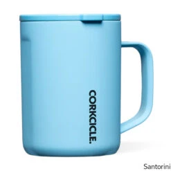 Corkcicle 16 Oz. Insulated Coffee Mug -CampMate Shop 16oz Classic Ins Coffee Mug Santorini