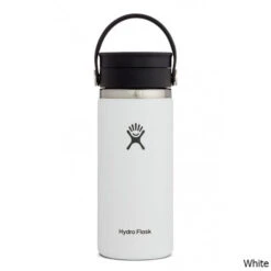Hydro Flask 16 Oz. Insulated Coffee Flask W/ Flex Sip Lid -CampMate Shop 16oz Ins Coffee Flask w Flex Sip Lid White