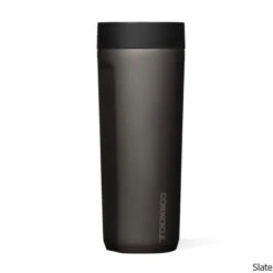 Corkcicle 17 Oz. Insulated Commuter Cup W/ 360º Sip Lid -CampMate Shop 17oz Ins Commuter Cup 360 Sip Lid Slate