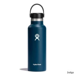 Hydro Flask 18 Oz. Standard Mouth Insulated Bottle 14 Hydro Flask 18 Oz. Standard Mouth Insulated Bottle -CampMate Shop 18oz Standard Mouth Ins Bottle Indigo