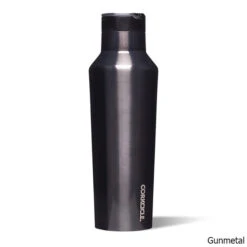 Corkcicle 20 Oz. Sport Canteen Insulated Bottle -CampMate Shop 20oz Sport Canteen Ins Bottle Gunmetal
