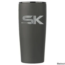 Grizzly Grip 20 Oz. Tumbler W/ SK Logo & MagSlider Lid -CampMate Shop 20oz Tumbler w SK Logo MagSlider Lid Blackout