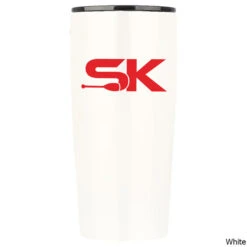 Grizzly Grip 20 Oz. Tumbler W/ SK Logo & MagSlider Lid -CampMate Shop 20oz Tumbler w SK Logo MagSlider Lid White