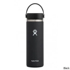 Hydro Flask 20 Oz. Wide Mouth Insulated Bottle -CampMate Shop 20oz Wide Mouth Ins Bottle Black