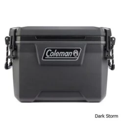 Coleman Convoy 55 Quart Cooler 5 Coleman Convoy 55 Quart Cooler -CampMate Shop 215611220 Dark Storm label