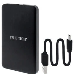 True Tech 2200 MAh Rubberized Power Bank