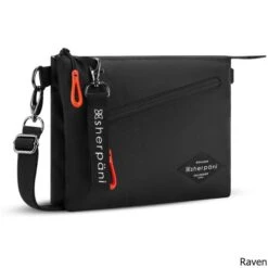 Sherpani Zoom RFID 1 Liter Crossbody Bag -CampMate Shop 22ZOOM008110 Raven