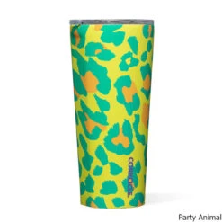 Corkcicle 24 Oz. Insulated Tumbler -CampMate Shop 24oz Dragonfly Ins Tumbler Party Animal