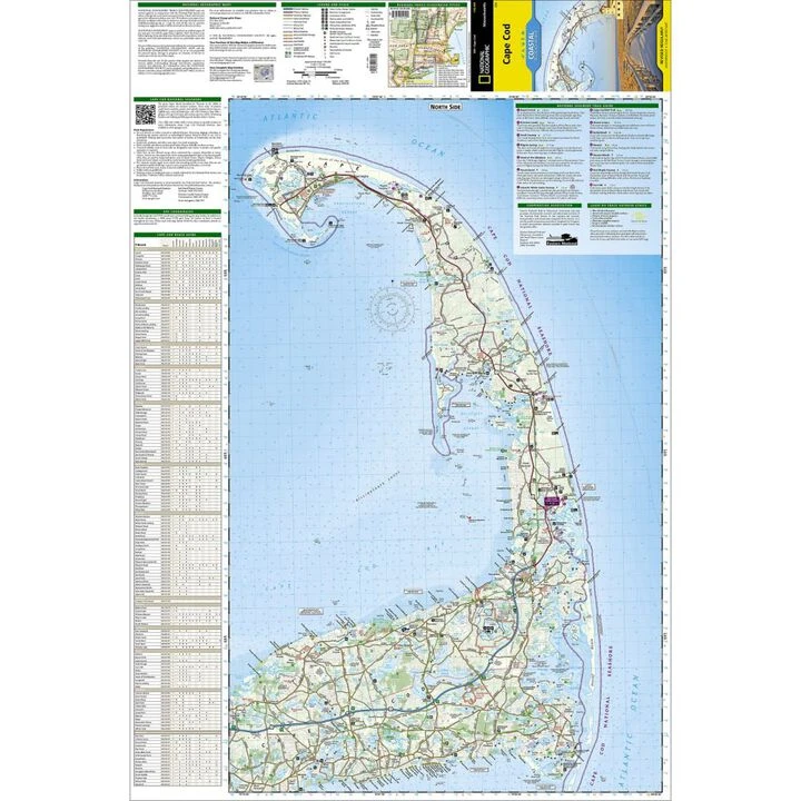 National Geographic Cape Cod National Seashore Trails Illustrated Map 3 National Geographic Cape Cod National Seashore Trails Illustrated Map - Image 3