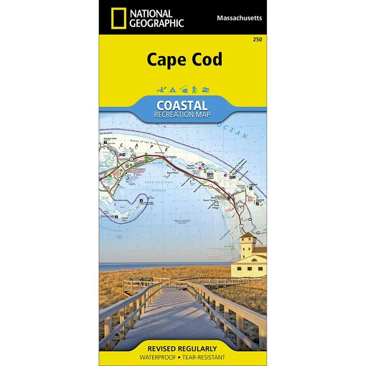 National Geographic Cape Cod National Seashore Trails Illustrated Map 1 National Geographic Cape Cod National Seashore Trails Illustrated Map