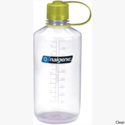 Nalgene 32 Oz. Narrow Mouth Sustain Water Bottle -CampMate Shop 32oz Narrow Mouth Sustain Water Bottle Clear