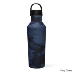 Corkcicle 32 Oz. Sport Canteen Insulated Bottle -CampMate Shop 32oz Sport Canteen Ins Bottle Navy Camo