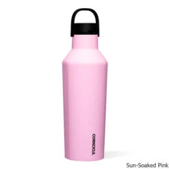 Corkcicle 32 Oz. Sport Canteen Insulated Bottle -CampMate Shop 32oz Sport Canteen Ins Bottle Sun Pink