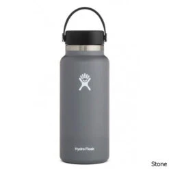 Hydro Flask 32 Oz. Wide Mouth Insulated Bottle -CampMate Shop 32oz Wide Mouth Ins Bottle Stone