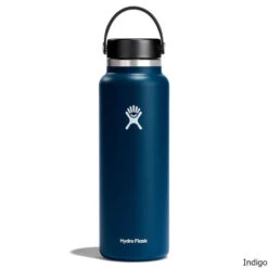 Hydro Flask 40 Oz. Wide Mouth Insulated Bottle -CampMate Shop 40oz WM Ins Bottle Indigo