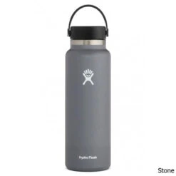 Hydro Flask 40 Oz. Wide Mouth Insulated Bottle -CampMate Shop 40oz Wide Mouth Ins Bottle Stone
