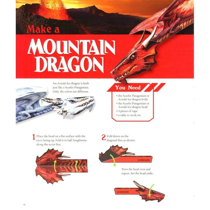 Klutz Paper Flying Dragons Craft Kit By Pat Murphy & The Scientists Of Klutz 4 Klutz Paper Flying Dragons Craft Kit By Pat Murphy & The Scientists Of Klutz - Image 4