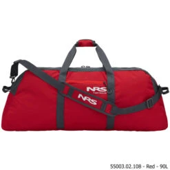 NRS Purest Mesh Duffel Bag -CampMate Shop 55003 02 Red 90L SideTxt