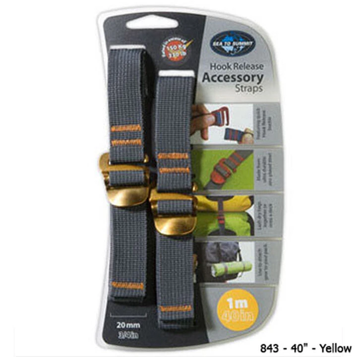 Sea To Summit 20mm Accessory Strap W/ Hook Release - 2 Pk. 3 Sea To Summit 20mm Accessory Strap W/ Hook Release - 2 Pk. - Image 3