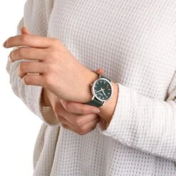 Mondaine Classic Collection 36mm Watch W/ PET Textile Strap -CampMate Shop A6603031460SBF 5