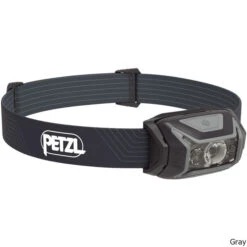 Petzl ACTIK 450 Lumen Hybrid Headlamp -CampMate Shop ACTIK 450 Lumen Hybrid Headlamp Gray
