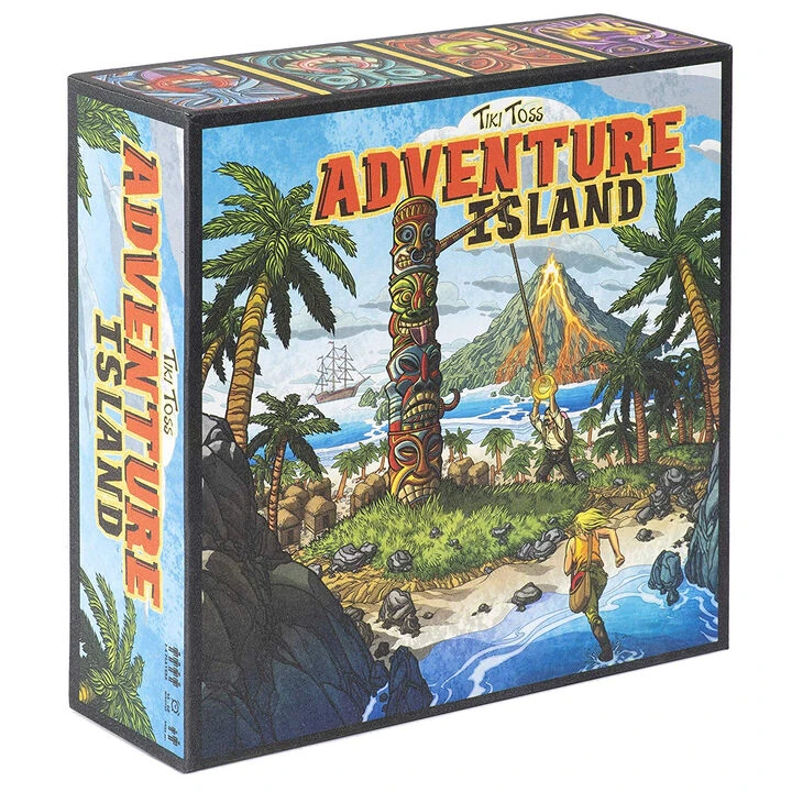 Tiki Toss Adventure Island Board Game 1 Tiki Toss Adventure Island Board Game