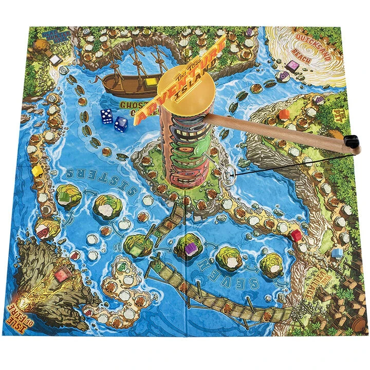 Tiki Toss Adventure Island Board Game 5 Tiki Toss Adventure Island Board Game - Image 5