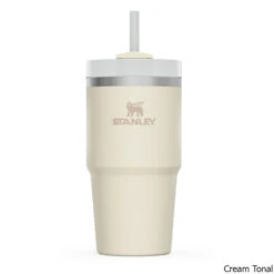Stanley Adventure Series Quencher 20 Oz. Travel Tumbler -CampMate Shop Adventure Quencher 20oz Tumbler Cream Tonal