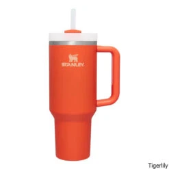 Stanley Adventure Series Quencher H2.0 Flowstate 40 Oz. Travel Tumbler -CampMate Shop Adventure Series Quencher H2pt0 Flowstate 40oz Travel Tumbler Tigerlily