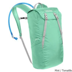 CamelBak Arete 18 Liter 50 Oz. Hydration Pack -CampMate Shop Arete 18 Liter 70oz Hydration Pack Mint Tomatillo