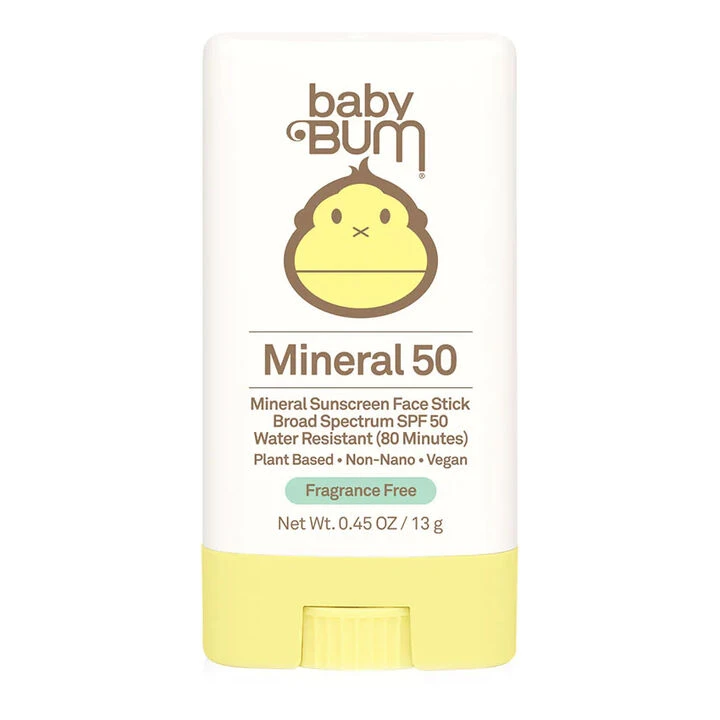 Sun Bum Baby Bum Mineral SPF 50 Sunscreen Face Stick - 0.45 Oz. 1 Sun Bum Baby Bum Mineral SPF 50 Sunscreen Face Stick - 0.45 Oz.
