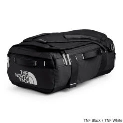 The North Face Base Camp Voyager 32 Liter Convertible Duffel -CampMate Shop Base Camp Voyager 32L Convertible Duffel Black White