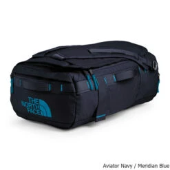 The North Face Base Camp Voyager 32 Liter Convertible Duffel -CampMate Shop Base Camp Voyager 32L Convertible Duffel Navy Blue