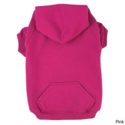 Zack & Zoey Basic Dog Hoodie 8 Zack & Zoey Basic Dog Hoodie -CampMate Shop Basic Dog Hoodie Pink