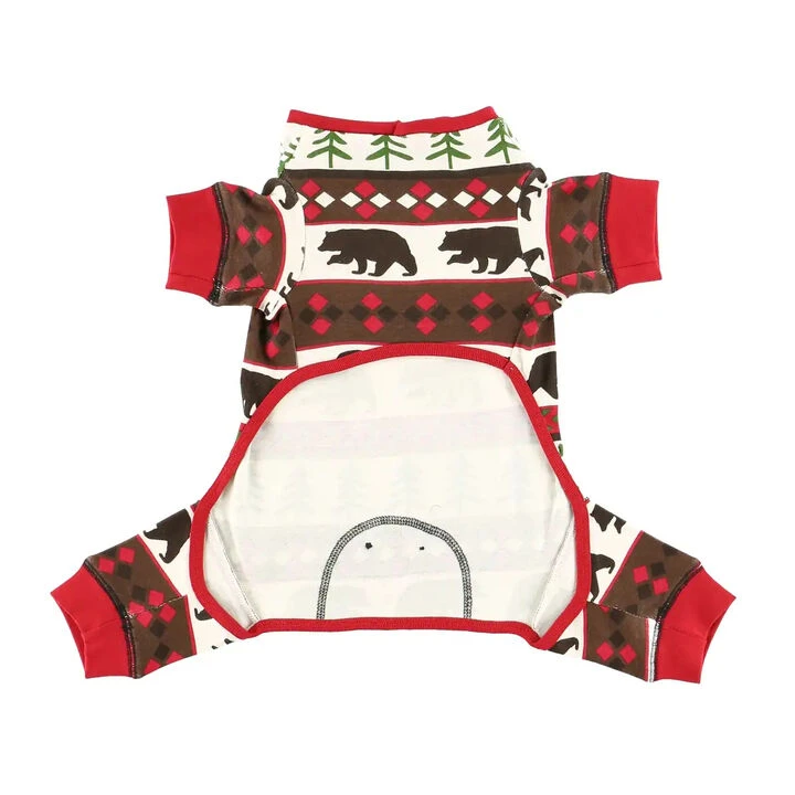 Lazy One Bear Essentials Dog Onesie Flapjack 2 Lazy One Bear Essentials Dog Onesie Flapjack - Image 2