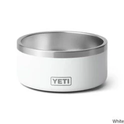 YETI Boomer 4 Dog Bowl 9 YETI Boomer 4 Dog Bowl -CampMate Shop Boomer 4 Dog Bowl White