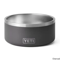 YETI Boomer 8 Dog Bowl -CampMate Shop Boomer 8 Dog Bowl Charcoal