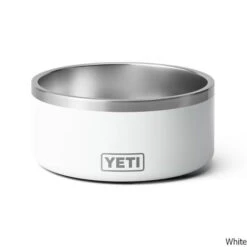 YETI Boomer 8 Dog Bowl -CampMate Shop Boomer 8 Dog Bowl White