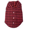 The Worthy Dog Buffalo Plaid Dog Shirt