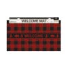 Wilcor Buffalo Plaid Floor Mat