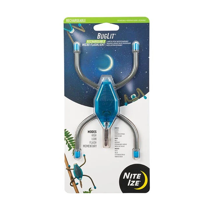 Nite Ize BugLit Rechargeable 12 Lumen LED Micro Flashlight 2 Nite Ize BugLit Rechargeable 12 Lumen LED Micro Flashlight - Image 2