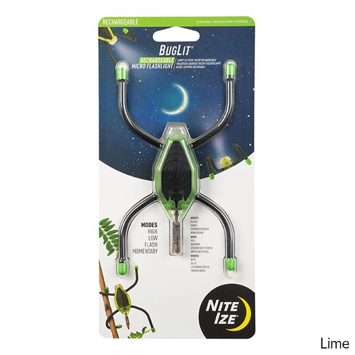Nite Ize BugLit Rechargeable 12 Lumen LED Micro Flashlight 4 Nite Ize BugLit Rechargeable 12 Lumen LED Micro Flashlight - Image 4