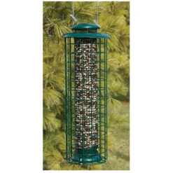 Audubon Squirrel-Resistant Caged Screen Bird Feeder